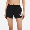 Nike Sports Shorts Women's Black Moderate Knitted Shorts CZ9316-010