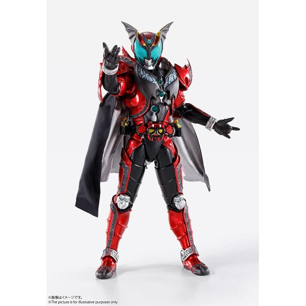 Bandai SPIRITS SHFiguarts (Shinkocho Seiho) Kamen Rider Dark Kiva ca 150 mm PVC&ABS malt bevegelig figur