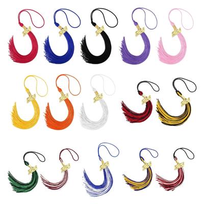 2026 Commencement Tassels Featuring Secure Clip Rayon Fabric For Academic And Home Decoration