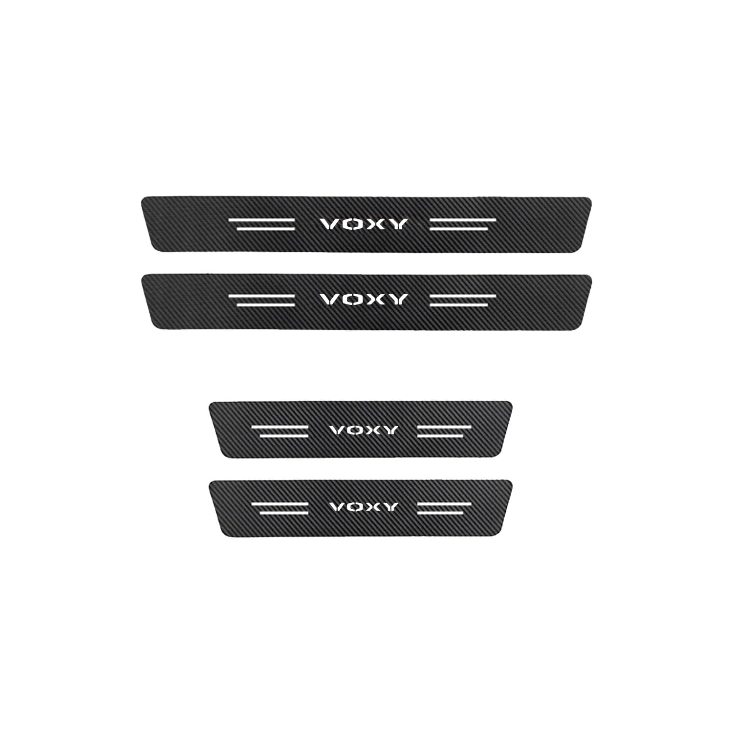 

Защита порогов Yamlten Voxy, комплект из 4 штук, накладка на порог, боковой молдинг, премиальная атмосфера, Voxy чёрный