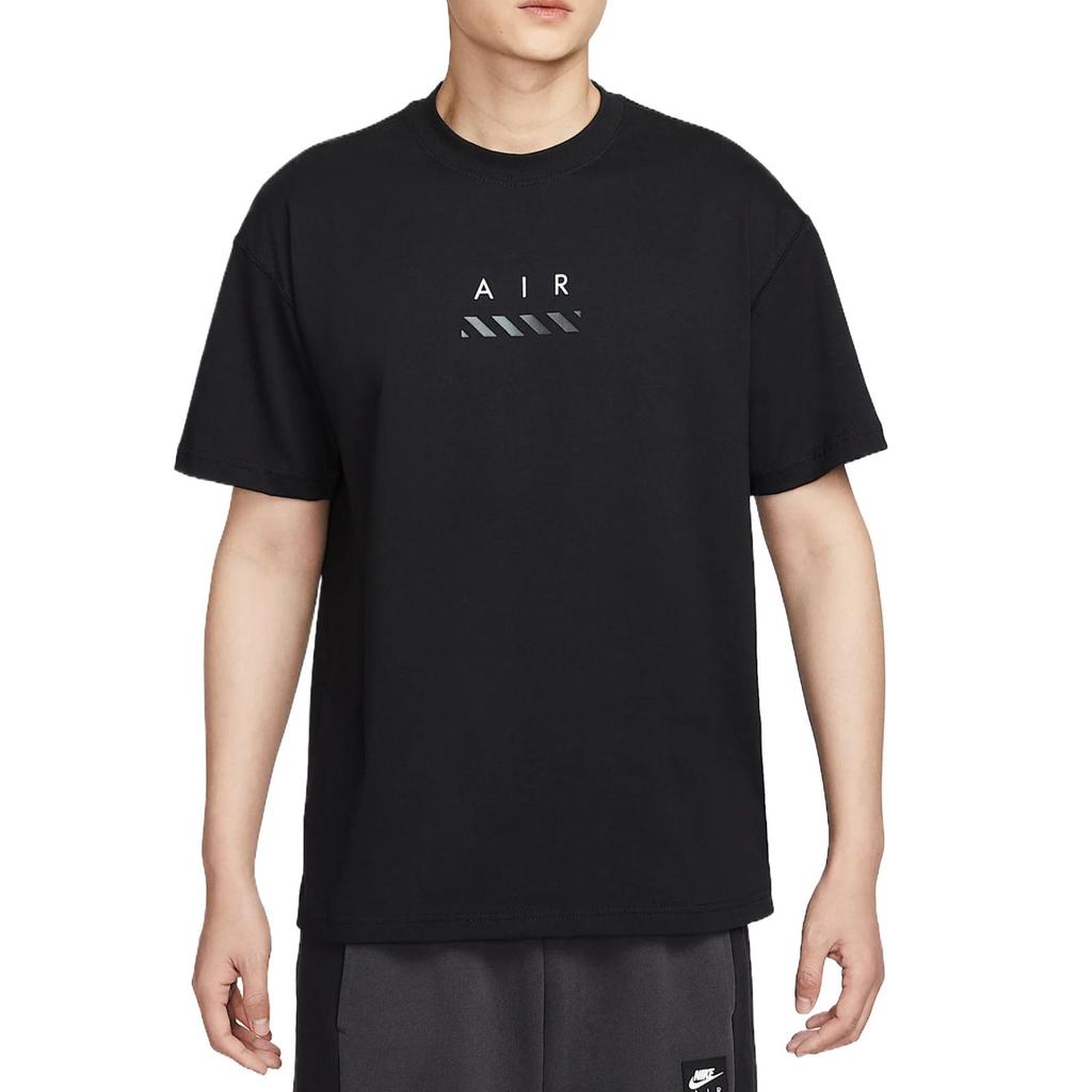 Nike Sportswear Minimalist Fashion Versatile Classic Short Sleeve T-Shirt Men Tops Black HJ0581010