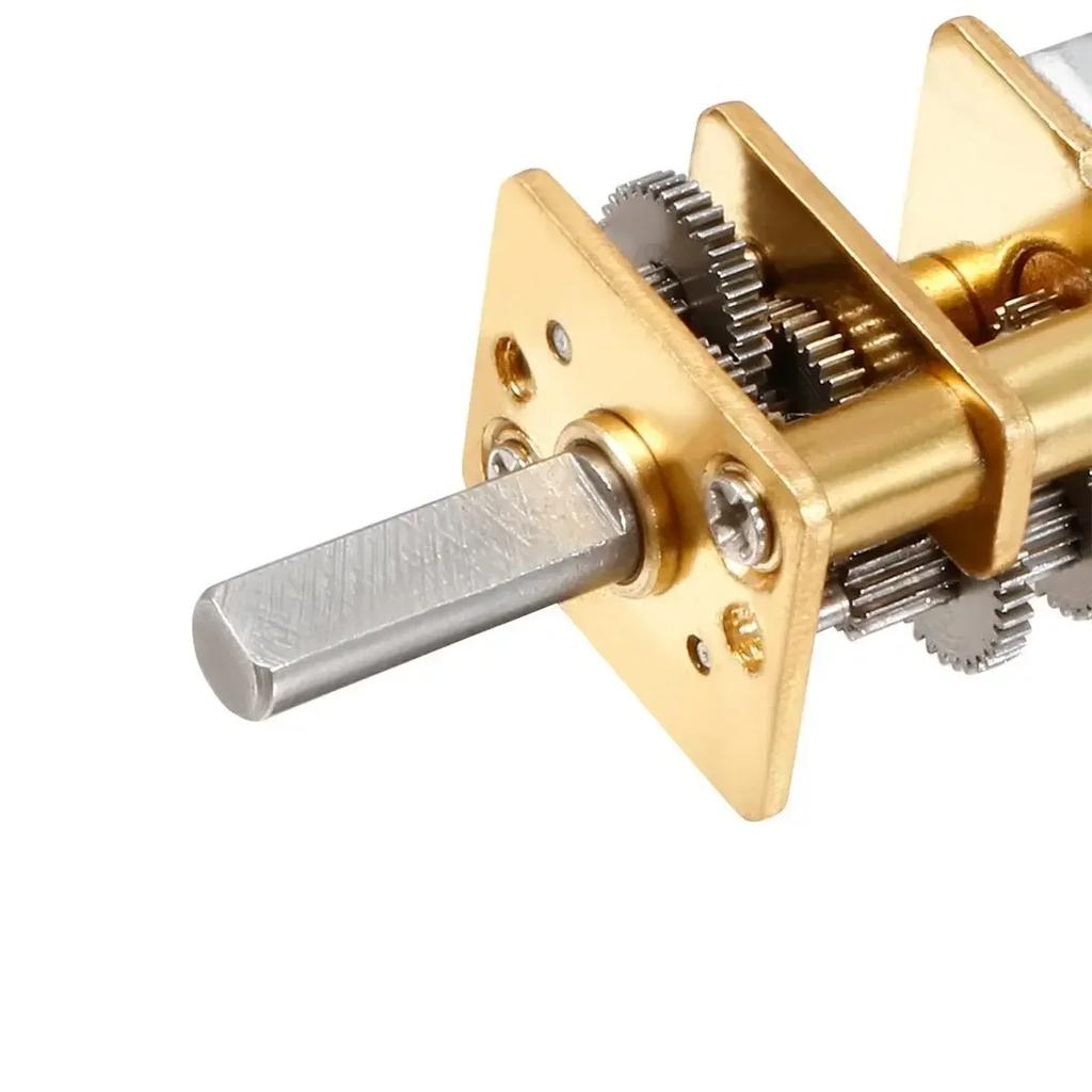GA12-N20 Mini Micro Metal Gear Motor DC 3V/6V/12V Gear Motor with Gearwheel DC Motors 15/30/50/60/100/200/300/500/1000RPM