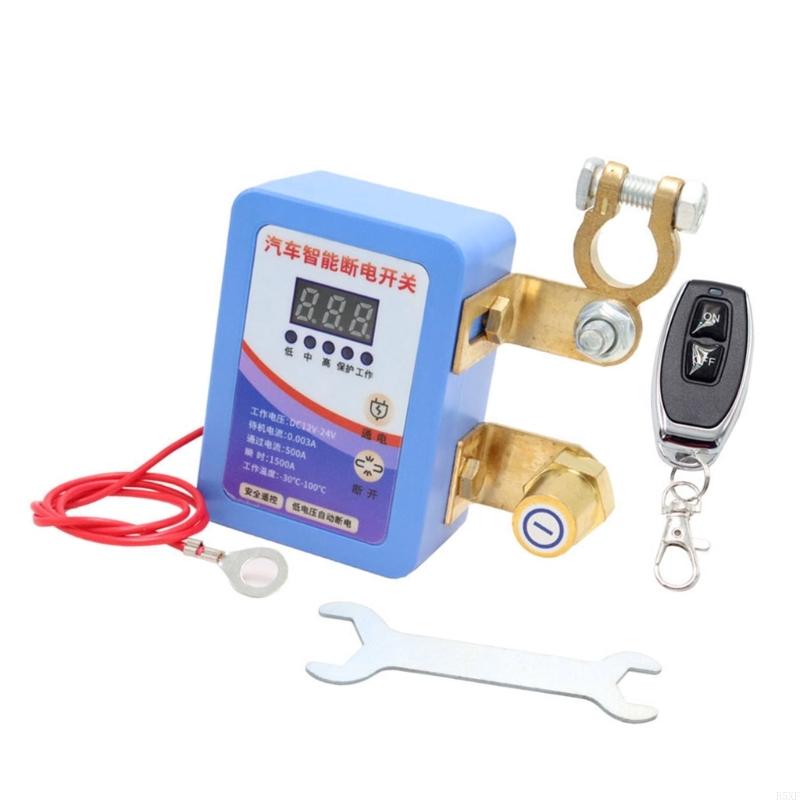 2025 New Intelligent Battery Disconnect Device For Cars Motorcycle Prevents Over Discharge Energy Saving Technology Quick Setups