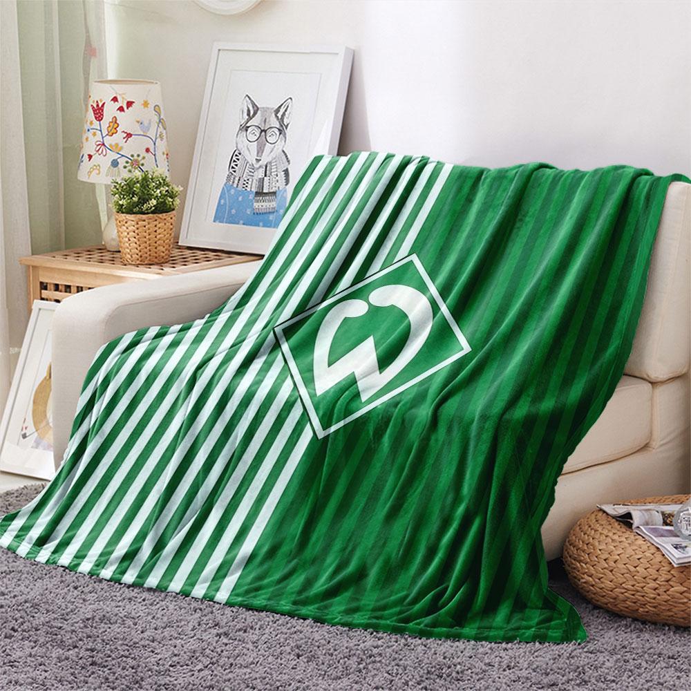SV Werder Bremen Flanelldecke, Hohe Qualität, Bequem für alle Jahreszeiten, Heimdekoration, Wärme und Komfort