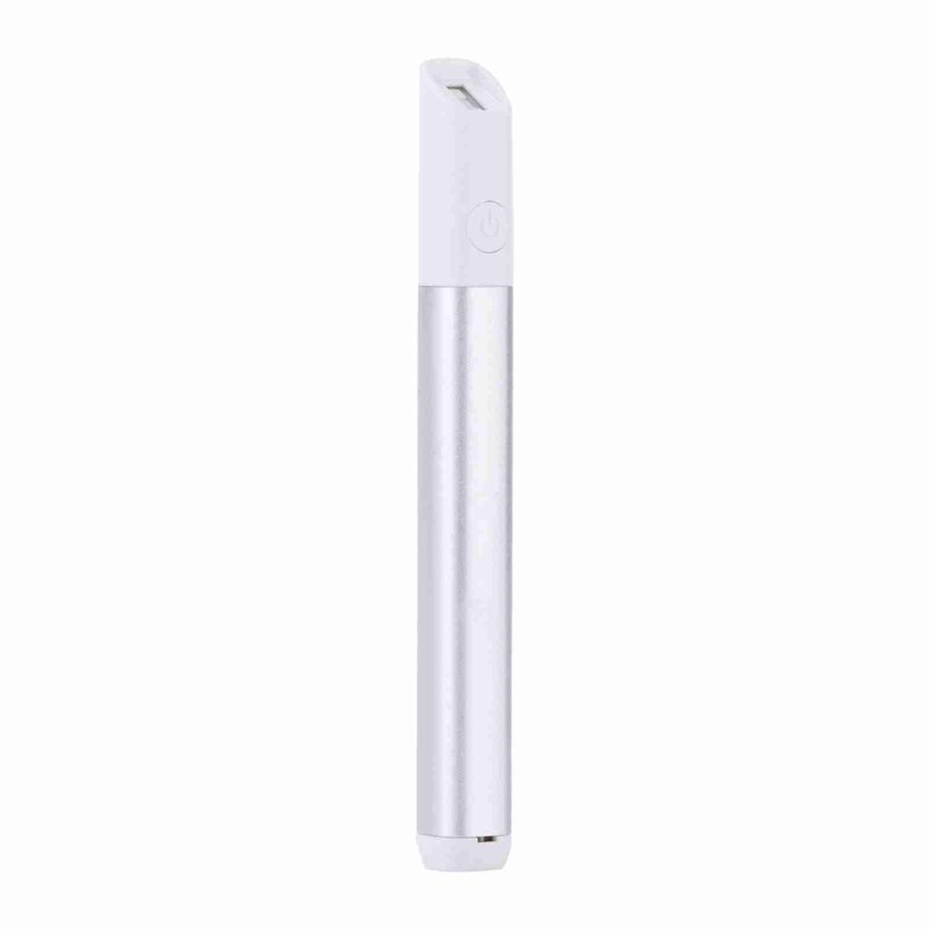 Electric Acne Removal Pen Red Blue Light LED Acne Mark Repair Device Facial Care Silver Grey