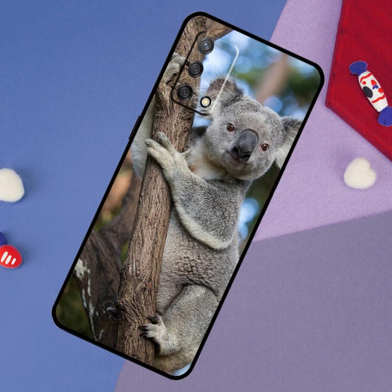 Koala Case For Oppo A17 A60 A40 A80 A16 A76 A96 A98 A58 A78 A18 A38 A57 A74 A54 A94 A15 A5 A6 Pro