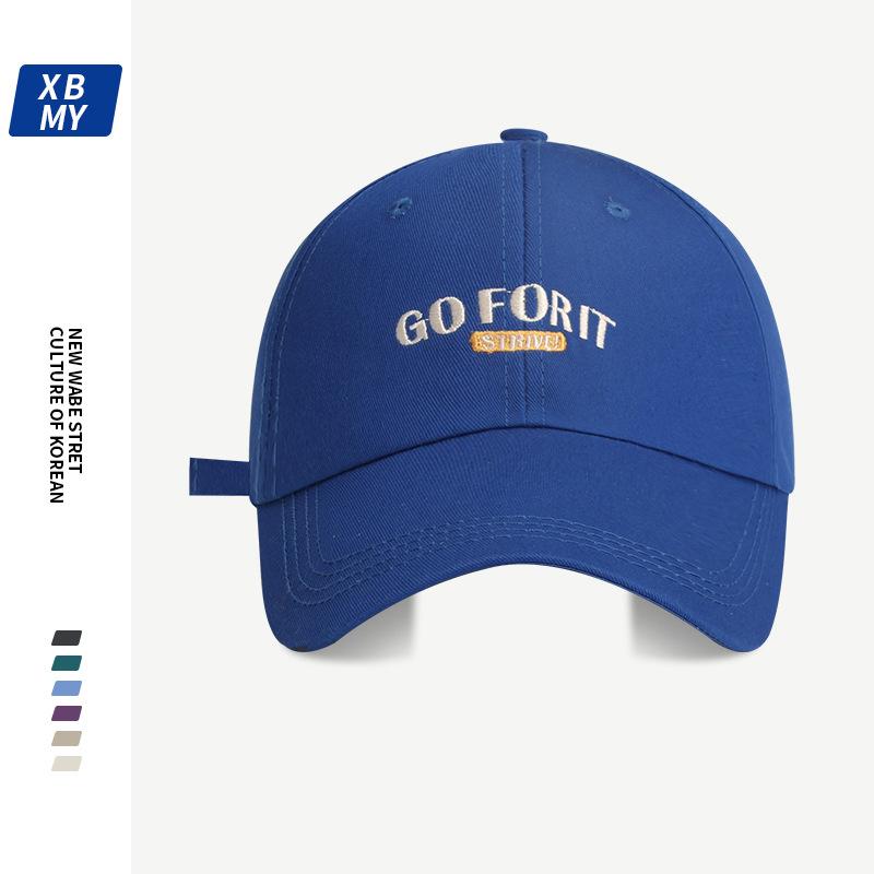 

Hat Men s Summer Versatile Letter Embroidery Soft Top Cap Sunshade Small Face Big Head Circumference Baseball Cap Women One Size