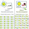 Wooden Clock Dice Math Toys Time Activity Set Time Matching Puzzle Preschool Tactile Learning Clock Educational Toys