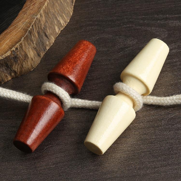 Large Wooden Olive Button Men'S And Women'S Clothes Coat Coat Solid Wood Button Wooden Button High-End Sweater Horn Button