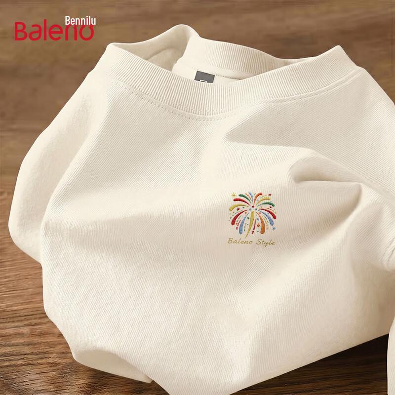 

Baleno Men s Casual Print Pure Cotton Short Sleeve T-Shirt 2XL