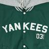 New MLB New York Yankees Jackets & Coats Unisex Dark Green 3AJPV0451-50GND