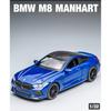 1/32 BMW Series M8 Supercar Alloy Diecasts & Toy Vehicles Metal Toy Car Model Sound and Light Collection Kids Toy