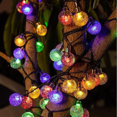 Shixun Outdoor Solar Crystal Ball String Lights