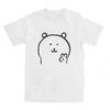 Unisex Tshirt Joke Bear Yeah Tshirts Hipster Tshirt For Unisex And Womon Summer Awesome Print Short Sleeve Clothing