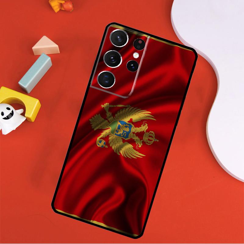 

Montenegro Flag Phone Case For Samsung Galaxy S25 Ultra S9 S10 S20 S21 FE S22 S23 S24 Plus S24 Ultra Cover Galaxy S23 Plus