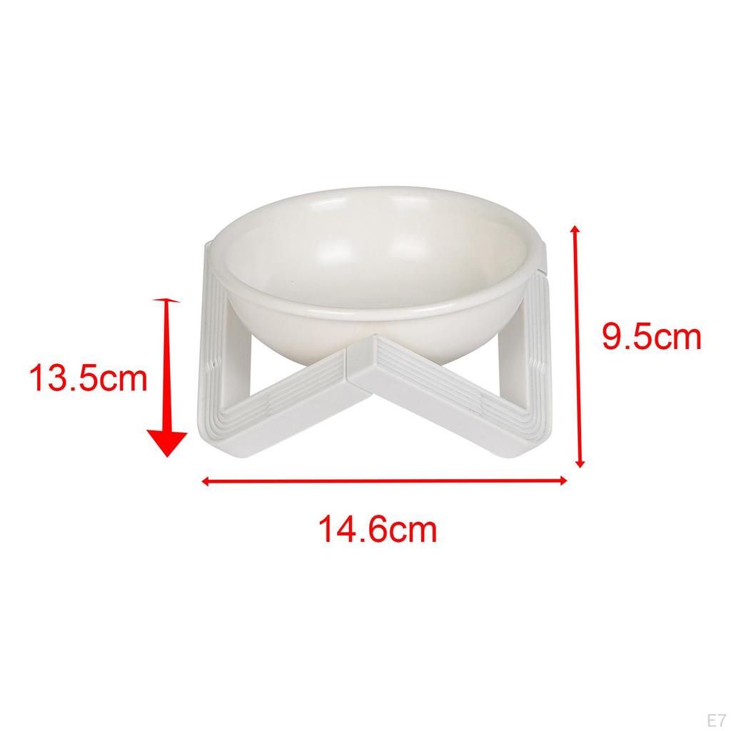 Adjustable Cat Bowl - Elevated Pet Feeder for Indoor Cats and Kittens