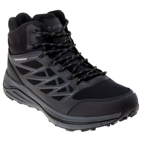 Hi-Tec Mens Hewila Waterproof Mid Cut Walking Shoes