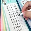 15 Adet/set Matematik Toplama Çıkarma Çarpma Bölme Silinebilir Tekrar Kullanılabilir Sayı Öğrenme Kartları Çocuklar için Matematik Öğretim Yardımcısı