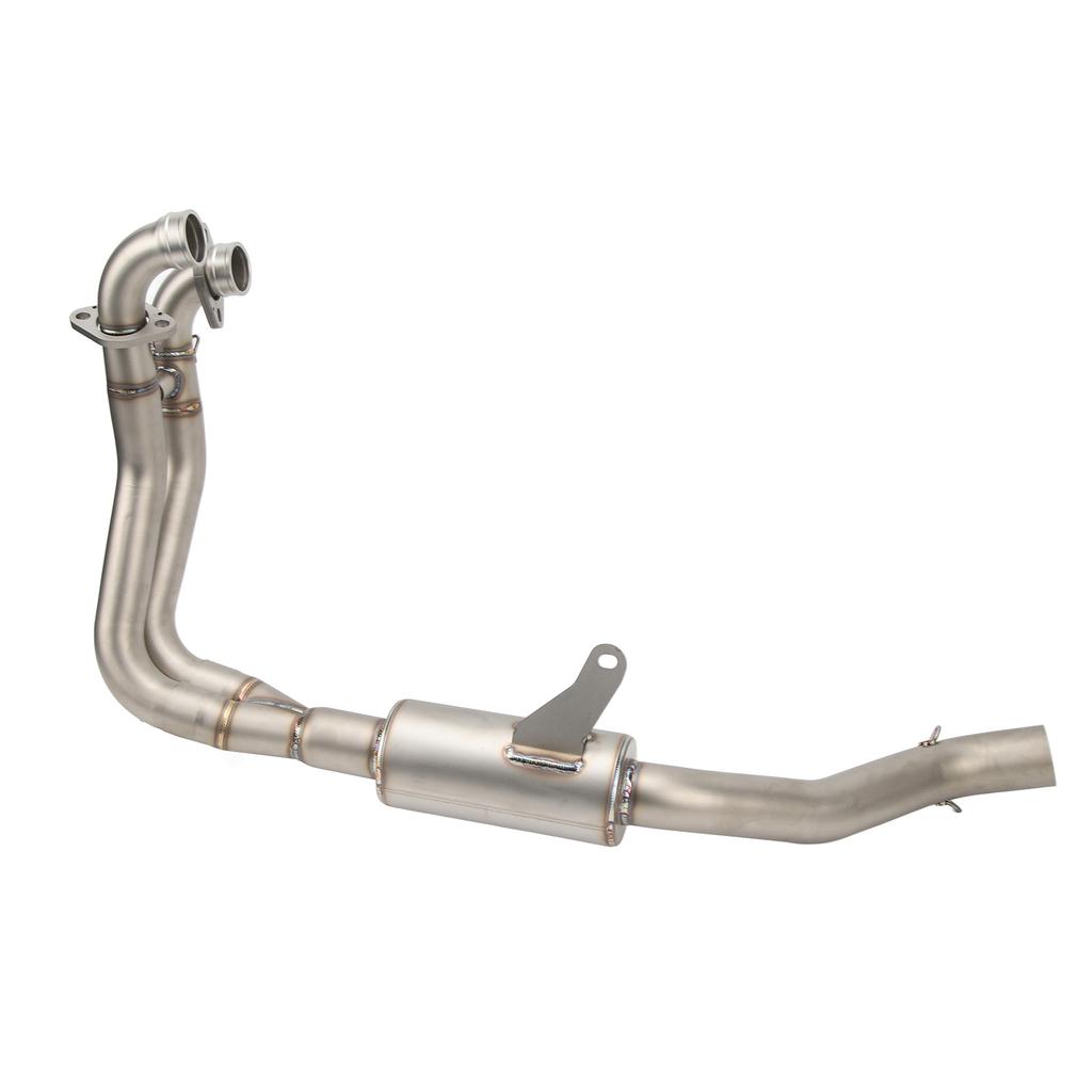 Motorcycle Exhaust Front Pipe 51mm Stainless Steel Replacement for Aprilia RS660 2020 To 2023