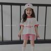 Korean Style Unisex Kids Plaid Beach Shorts