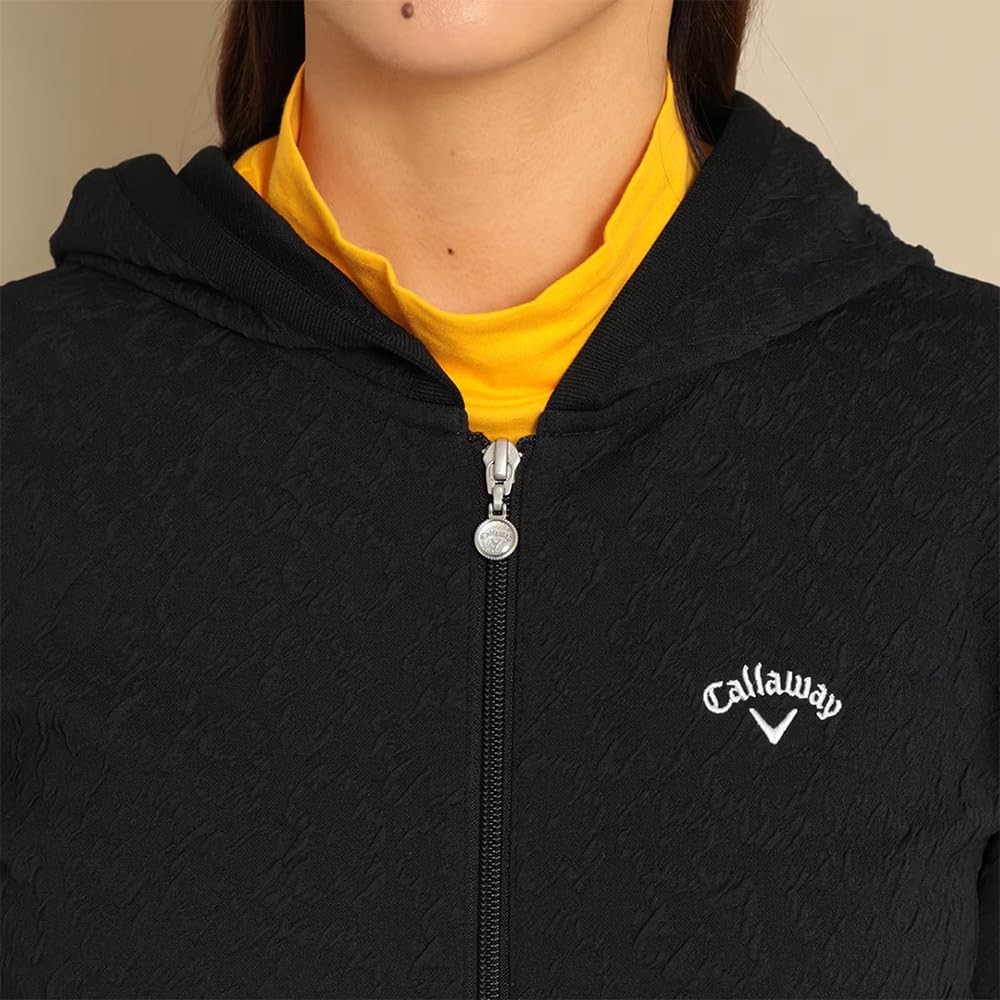 Callaway Quilted Floral Sweatshirt Golf C23217204 Size S Women's / / 1010_Black,