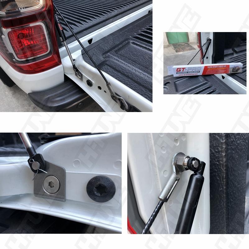 4x4 Accessories Rear Tailgate Slow Down Gas Struts Damper for Ranger T6 /BT50 2012++