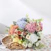 Simulation Flower Practical Anti-fading Vivid Color Artificial Flower DIY Peony Fake Artificial Rose Bouquet Wedding Accessories