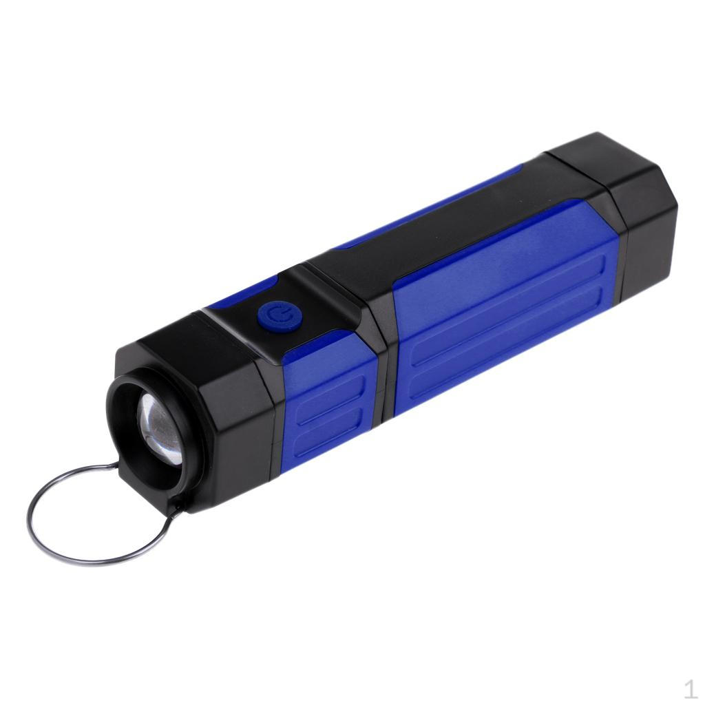 

Bright COB Light Inspection Work Portable Flashlight Torch 3.5cm синій