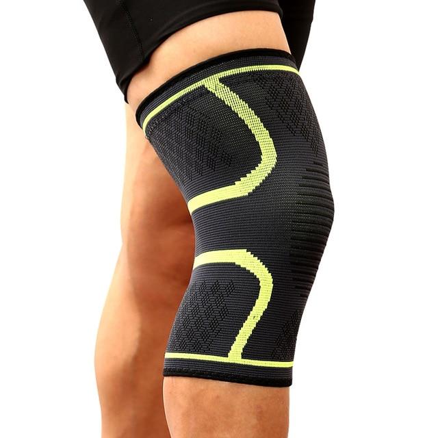 1 Uds Fitness correr ciclismo rodilleras soporte nailon elástico deporte compresión rodillera manga para baloncesto voleibol