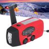 QQT088 ABS Solar Energy Emergency Multifunction Hand Crank Radio Support FM AM Flashlight