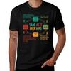 Talking Heads Once In A Lifetime Circular Flowchart Tshirt Gym Exercise Short Sleeve Tshirt