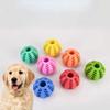 Hračka pro psy Míč Interaktivní gumové kuličky Hračky na žvýkání pro štěňata Míč na čištění zubů pro kočky Krmivo pro kočky Krmítko pro domácí mazlíčky Silikonové kuličky Hračka