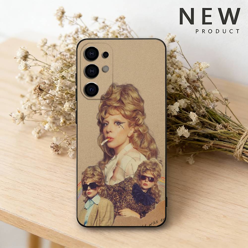 L-Lady Singer G-Gaga Phone Case For Samsung S26,25,24,23,22,30,21,10,9,Ultra,Plus,Lite Black Soft Case