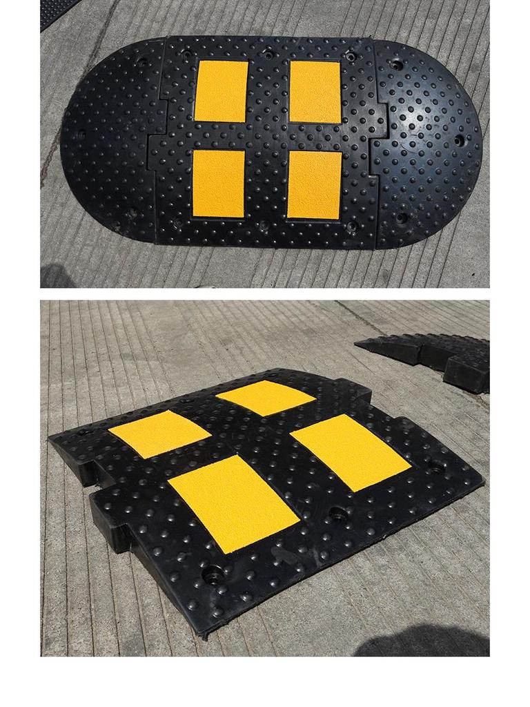 Rubber Anti-Slip Car Speed Bump