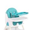 K IKIDO chaise haute évolutive pliable et ajustable avec table à manger pour enfants - charge 15KG - Vert