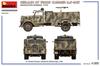 MiniArt German Army Personnel Carrier Truck Normal Wheel Arch Type Plastic Model Kit MA35453 1/35 WW.II 3-ton 3.6-36S