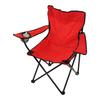 Folding Chair Strong Steel Structure Oxford Cloth Portable Camping Chair with Arm Chair Cup Holder