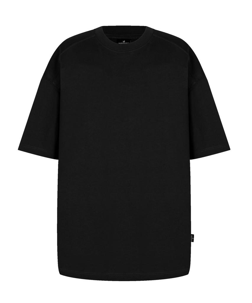 Baldebeullangko [2Pack] Cotton Cut-Out Oversized Short Sleeve T-Shirt 3 Colors