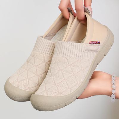 Damenschuhe Atmungsaktive Rutschfeste Stoffschuhe Weichsohlige Lässige Einzelschuhe