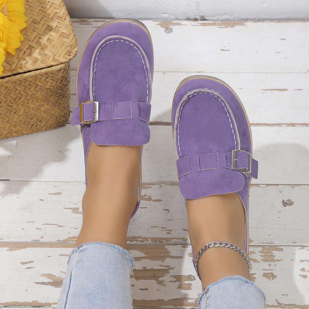 Fashion Women Flats 2024 New Summer Retro Slip on Sneakers Women Lightweight Comfort Casual Flat Loafers Shoes for Women Mary Jane Shoes