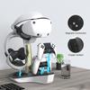 Controller Charger for PS5 for PS VR2 Professional Gamepad Charging Stand LED Indicator Light Storage Helmet Earphones Bracket