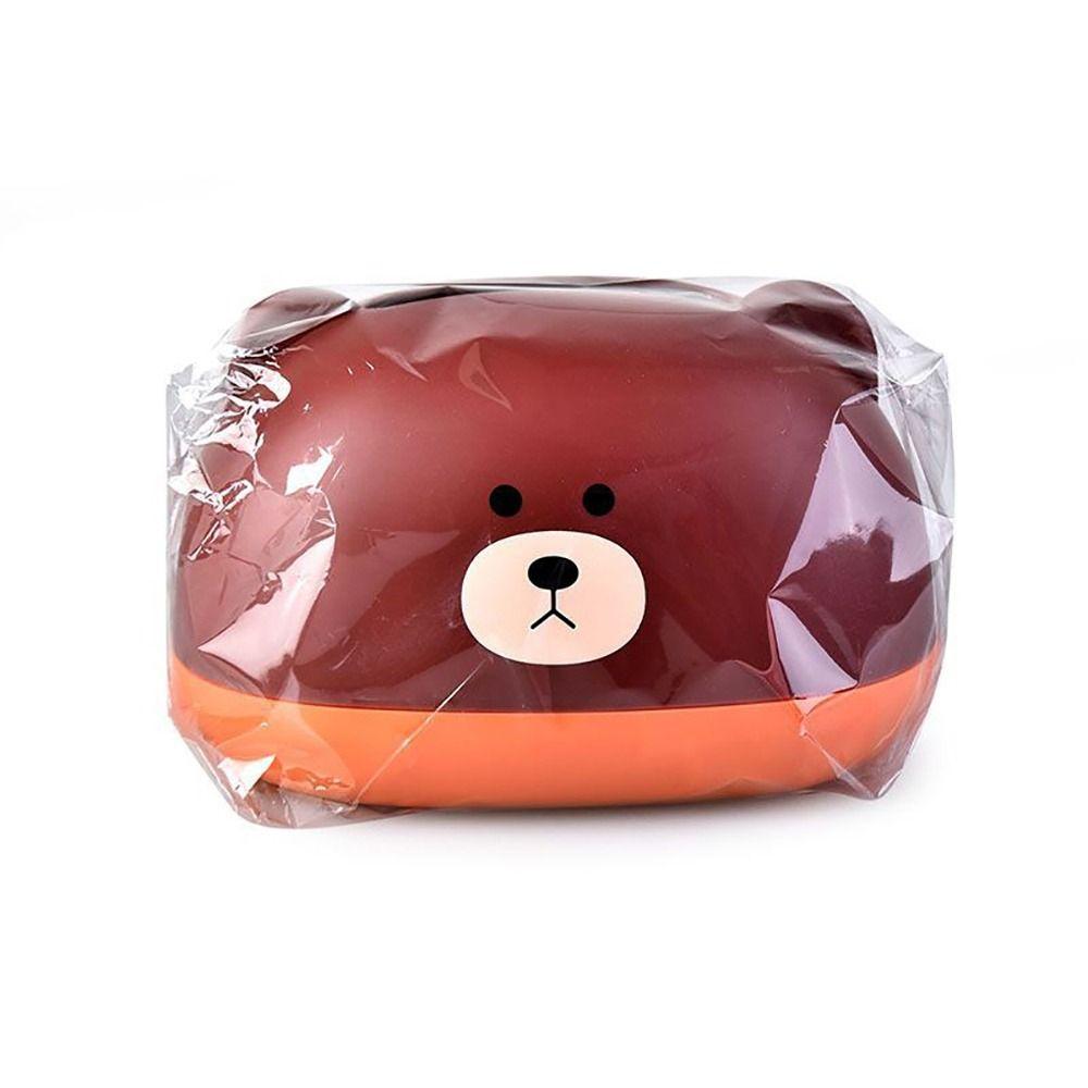 1Pcs Storage Box Tissue Box Pig Bear Wet Wipes Case Dispenser Creative Napkin Holder