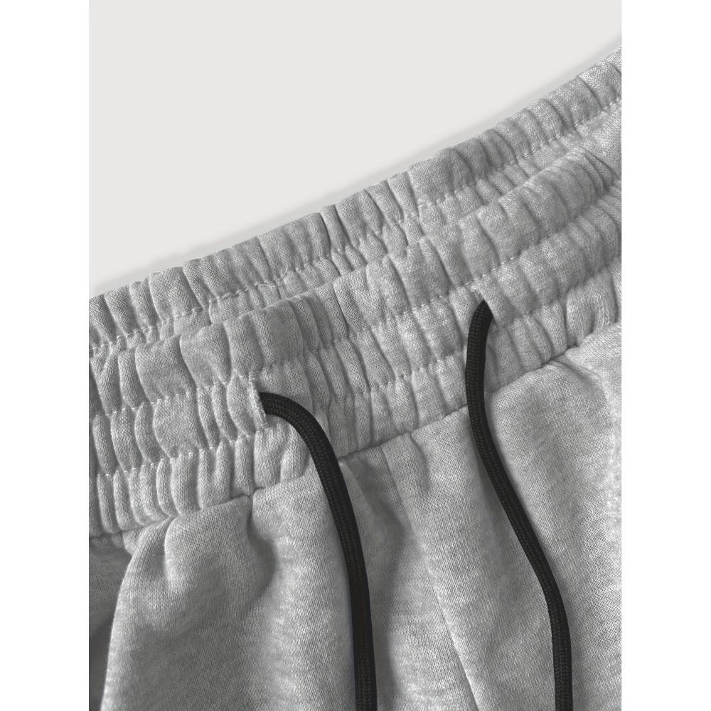 Spodnie Joggingowe Street Style Męskie Codzienne Spodnie Sportowe Wzór Płomieni Szerokie Nogawki Spodnie Sportowe Modne Męskie Must Have