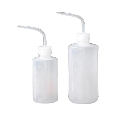 2 Adet Dövme Şişesi 250ml 500ml Güvenlik Ölçekli Yıkama Şişesi Plastik Sıkılabilir Dövme Sanatçıları Bitki Severler Laboratuvar Malzemeleri Berber