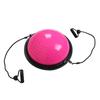 46cm Diameter Fitness Half Ball Glossy Surface ABS PVC Thickened Balance Trainer for Massage Pilates