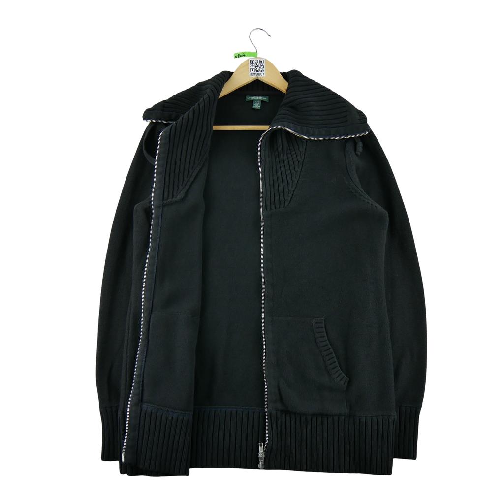 Seconde vie - Pull Femme  full-zip Noir - Très bon état