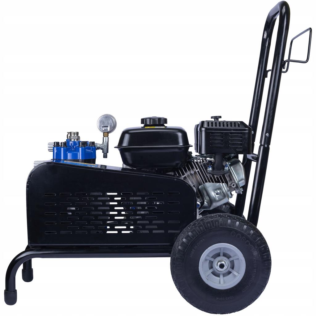 Rosfix Gasoline Paint Sprayer Blue Strong Hurricane 1690 BSH01 – 6.5HP 22MPA 18L/min | Capacity 18L/min | Set with Nozzle and 30m Hose