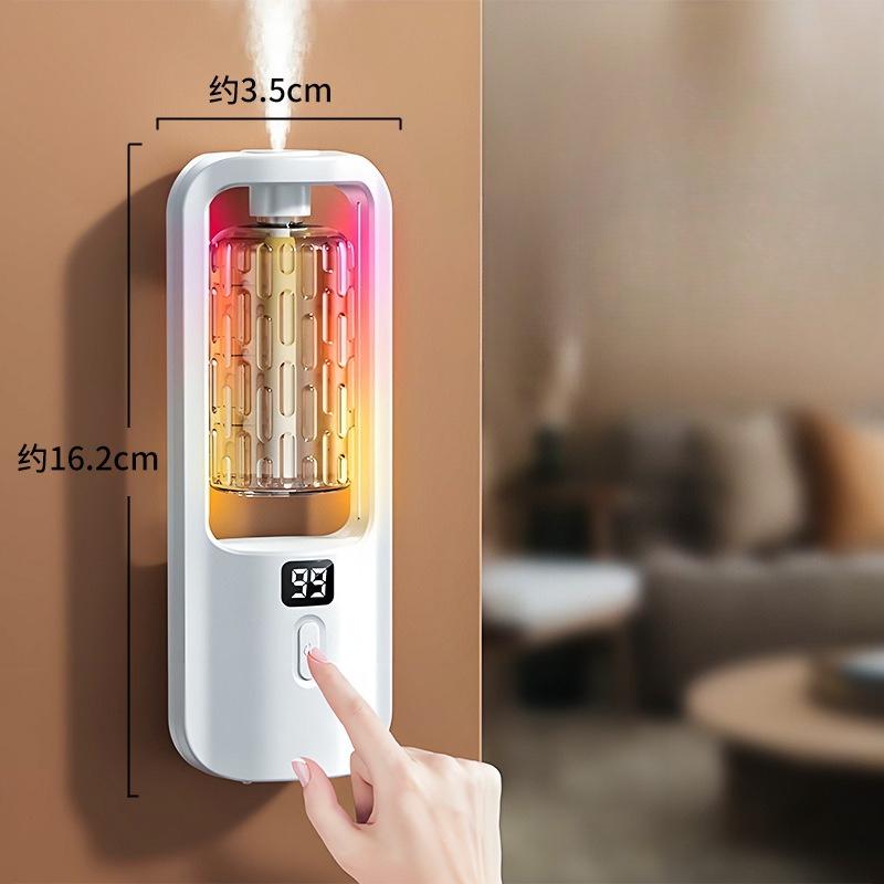 50ml Wall Mounted Aroma Diffuser Essential Oils Diffuser with Time Setting Air Purifying Fragrance Diffusing For Bedroom Toilet