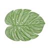 Heat Resistant Leaf-shaped Placemat Monstera Leaf Placemat  Anniversary Celebration