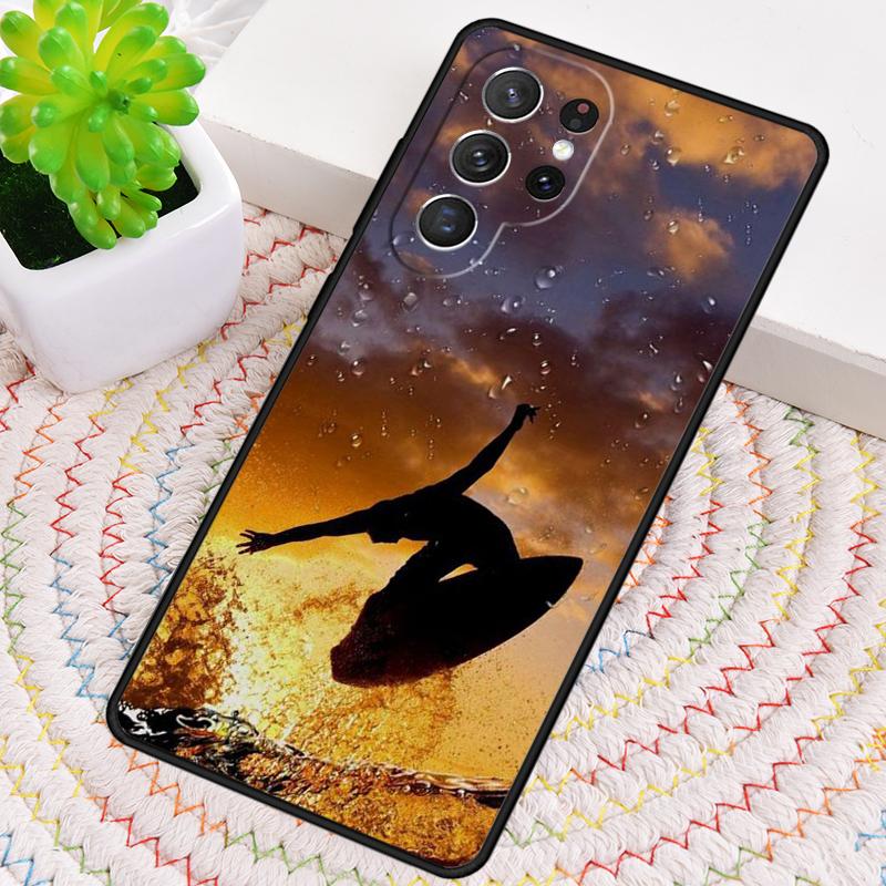 Extreme Sport Surfing Beach Phone Case for Samsung Galaxy Note 10 Pro S26 Ultra S23 S24 FE S25 S21 S22 PLUS Shockproof Cove
